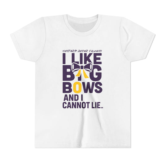 Cheer - Youth T-Shirt - I like big bows