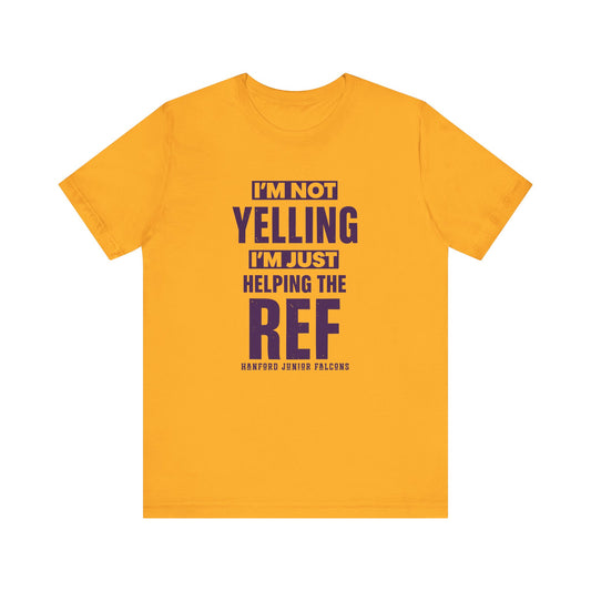 Football - Adult T-Shirt - I'm Not Yelling