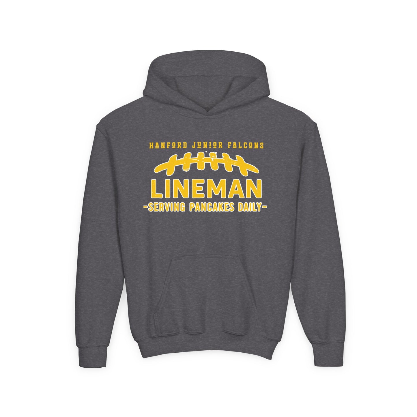 Football - Youth Sweatshirt - Line Serving Pancakes Daily