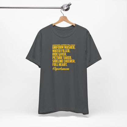 Team Items - Adult T-Shirt - #SportsMom