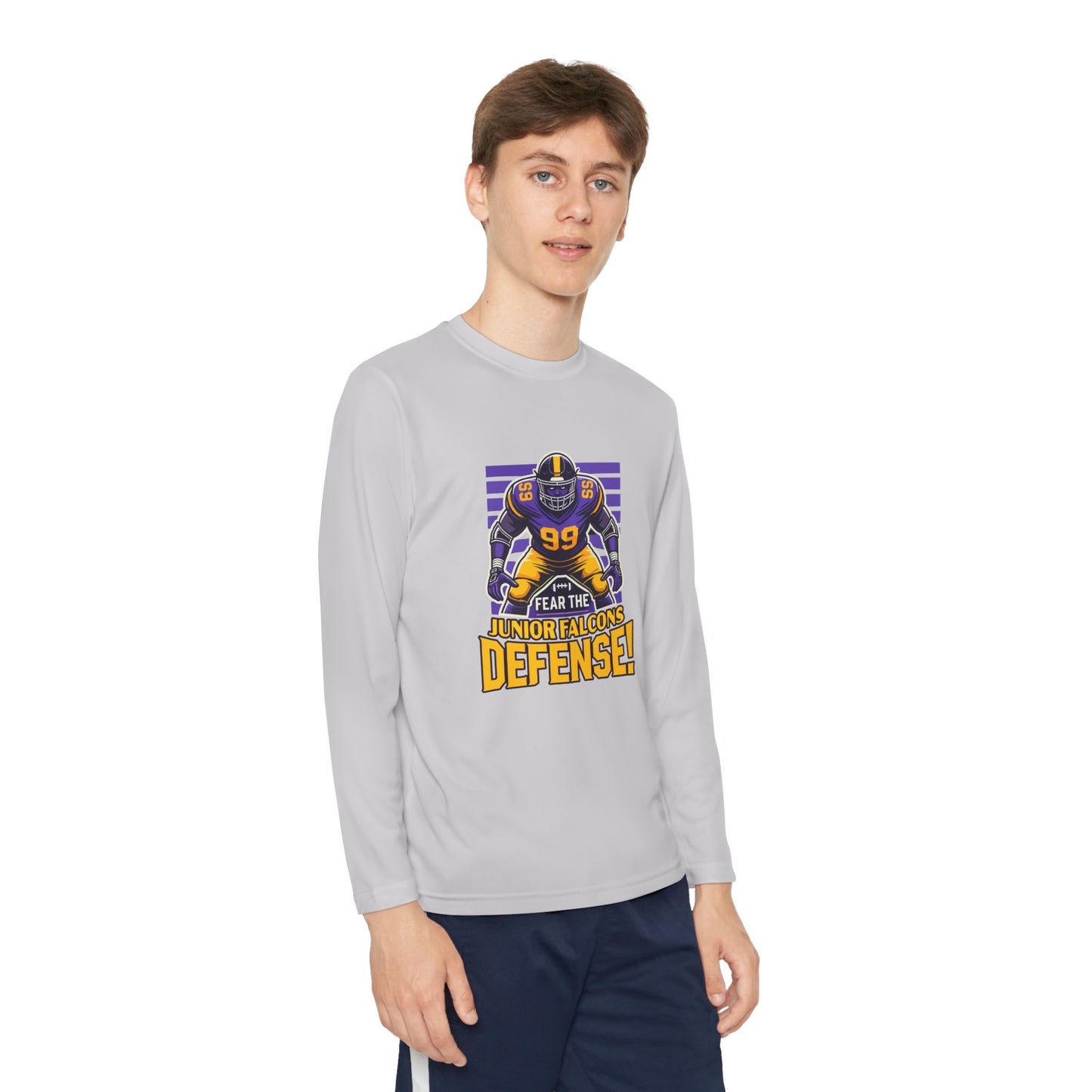 Football - Youth Long Sleeve - Fear the Defense