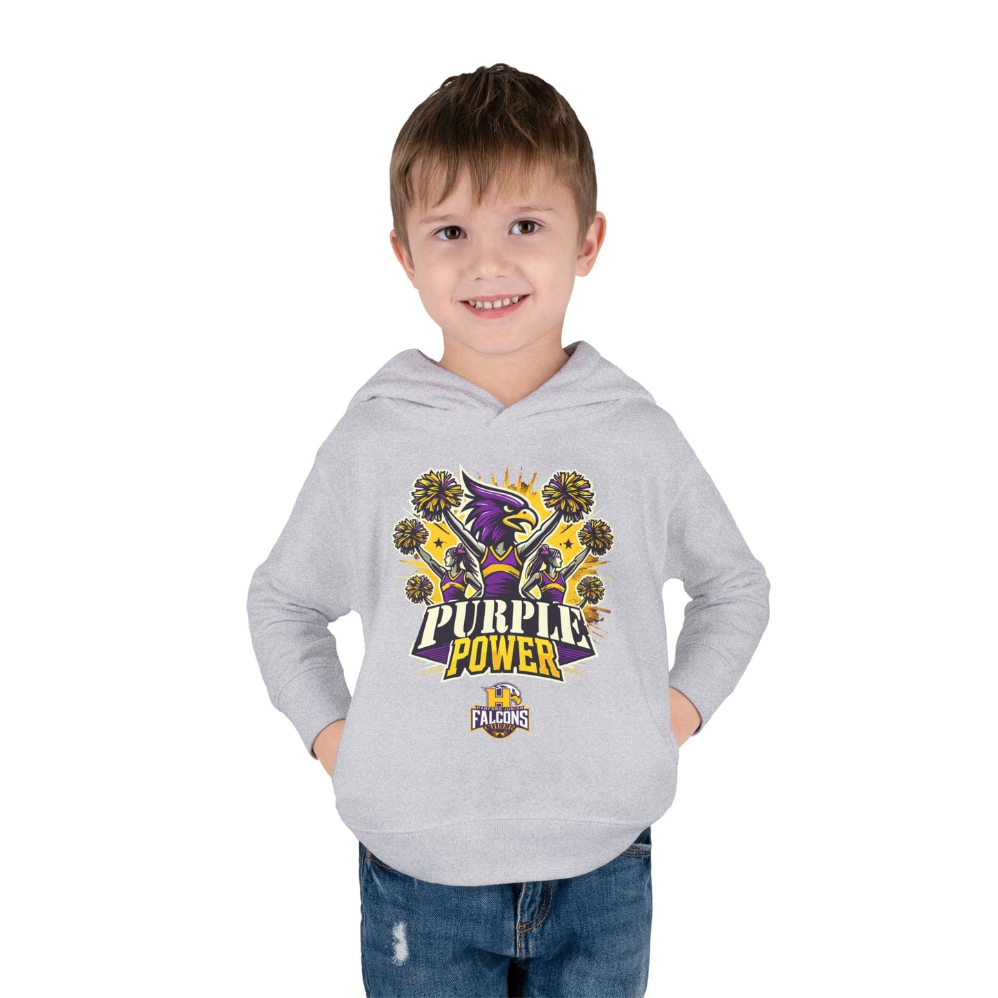 Cheer - Toddler Sweatshirt - Purple Power