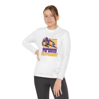 Football - Youth Long Sleeve - 'Bruhhhh I'm Built Different'