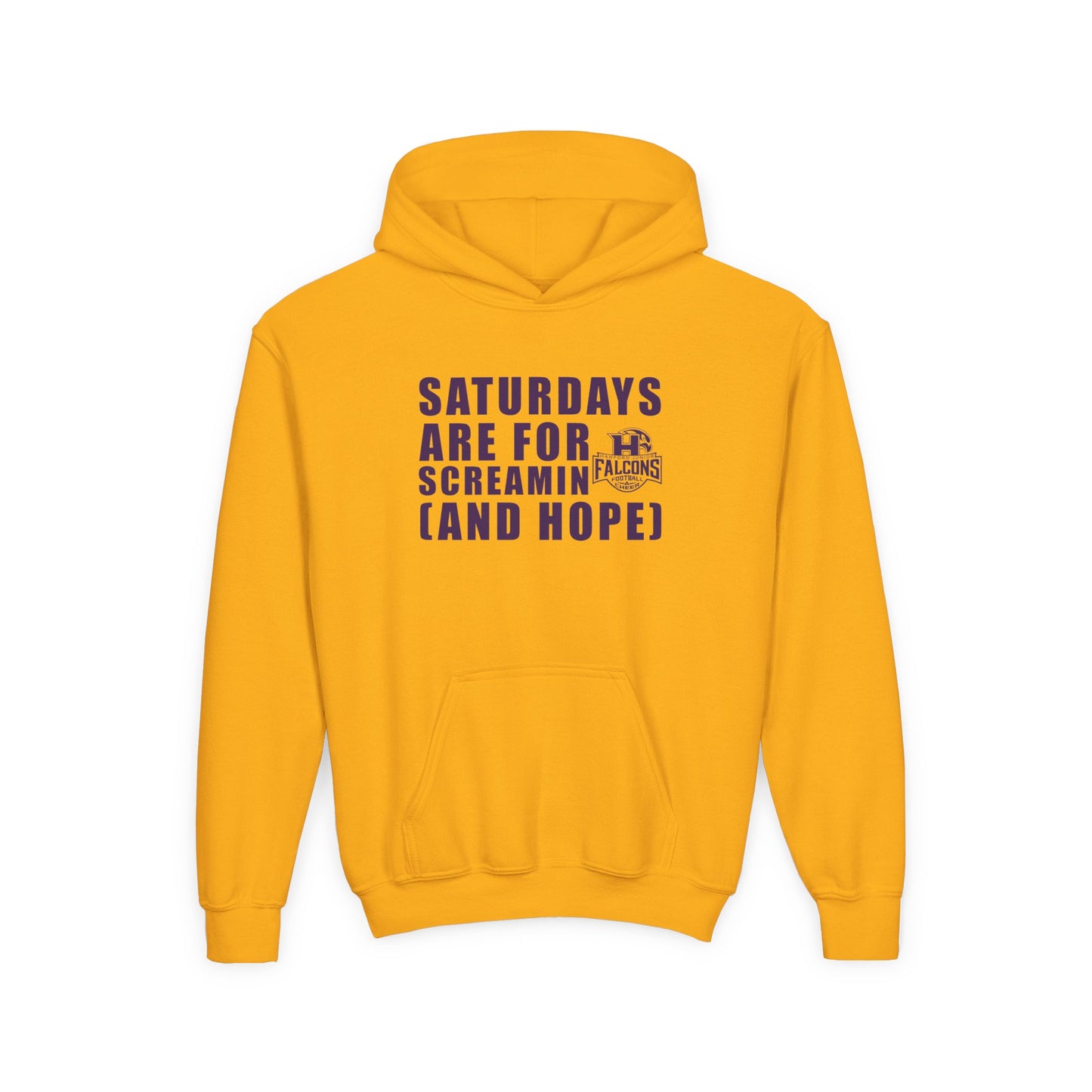 Football - Youth Sweatshirt - Saturdays are for screamin