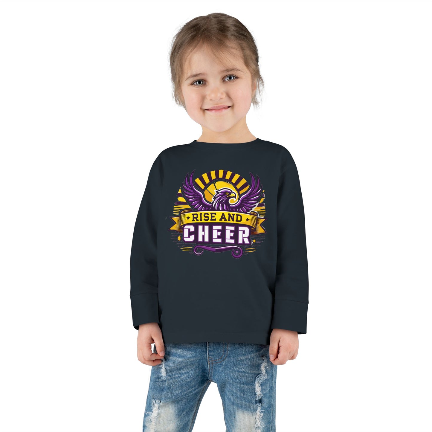 Cheer - Toddler Long Sleeve - Rise and Cheer