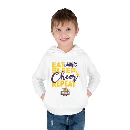 Cheer - Toddler Sweatshirt - Eat Sleep Cheer Repeat