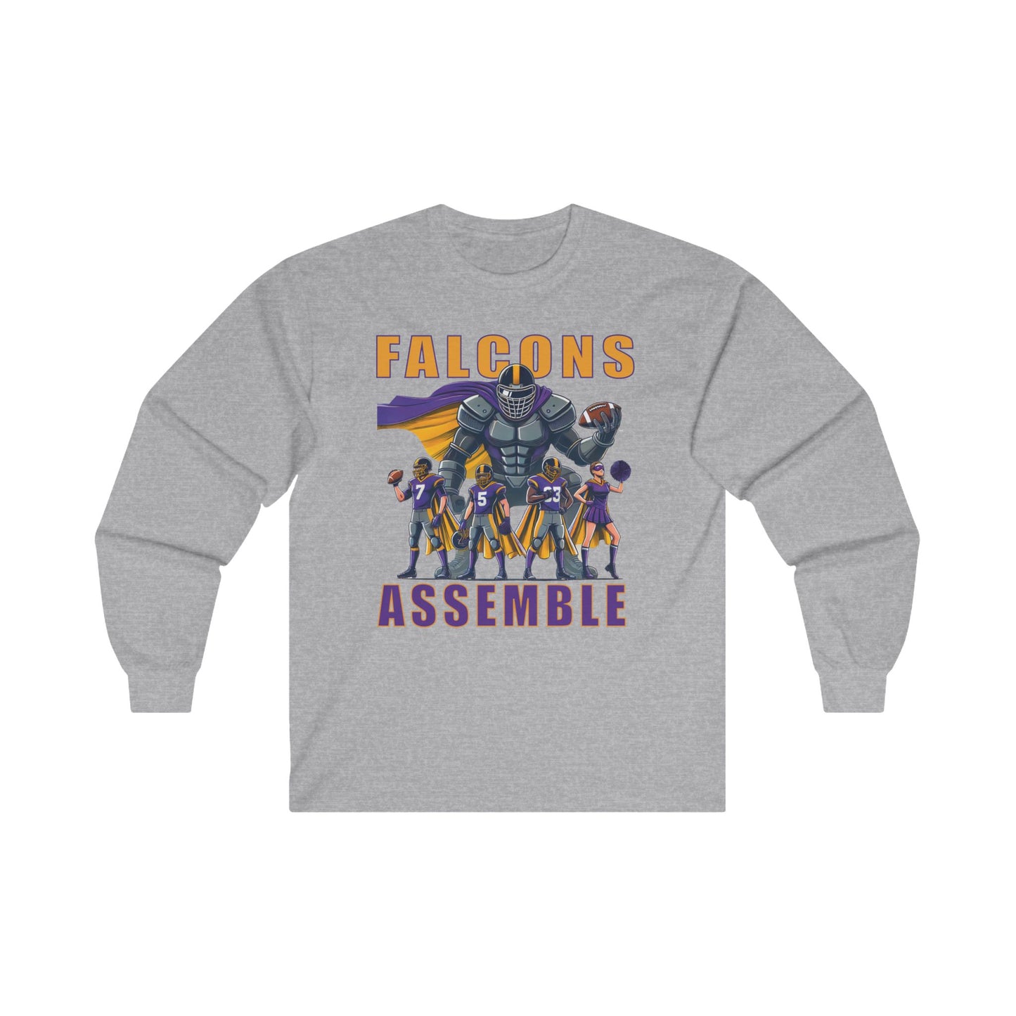 Team Items - Adult Long Sleeve - Falcons Assemble