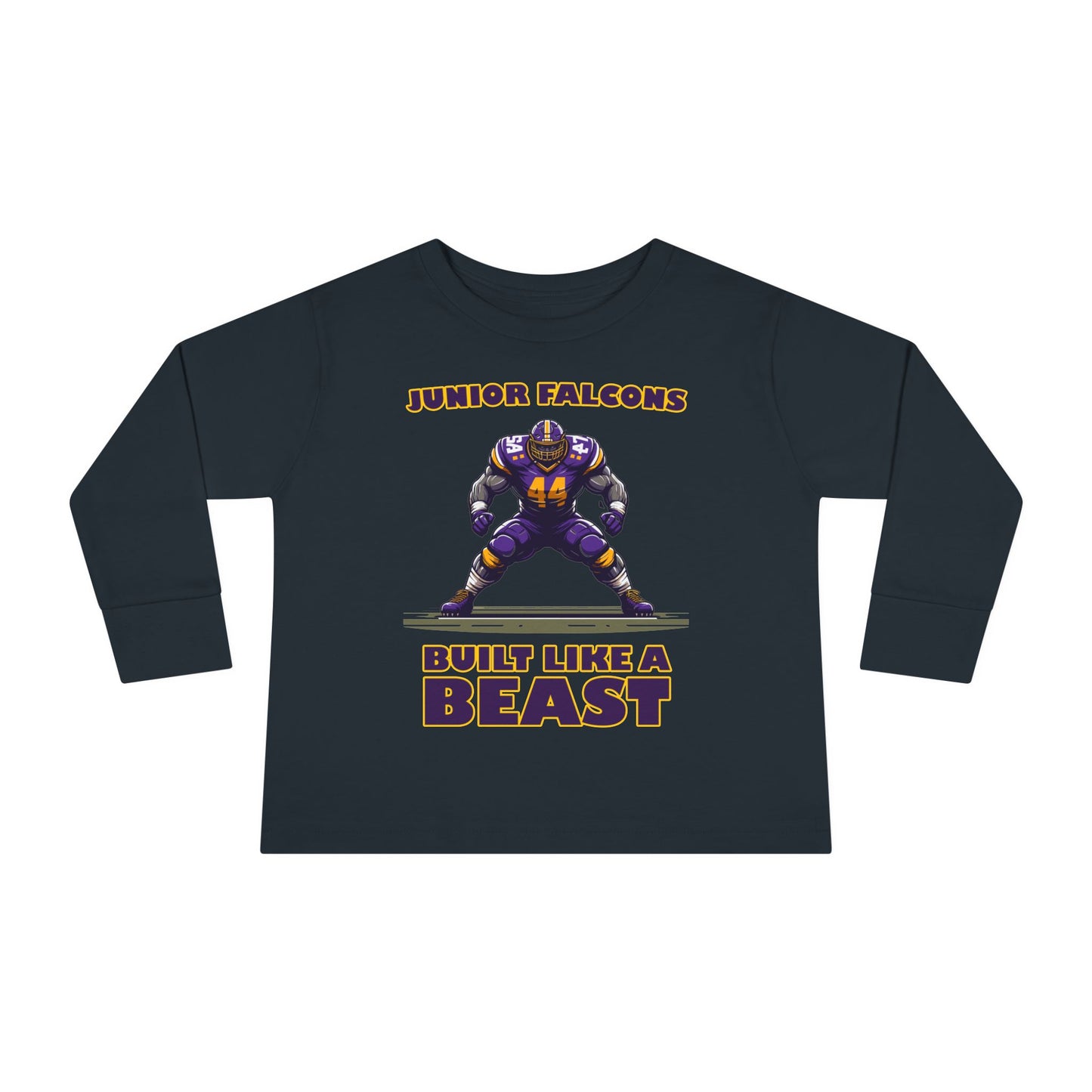 Football - Toddler Long Sleeve - Built like a Beast