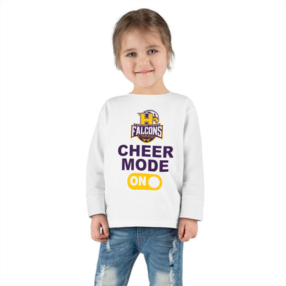 Cheer - Toddler Long Sleeve - Cheer Mode On