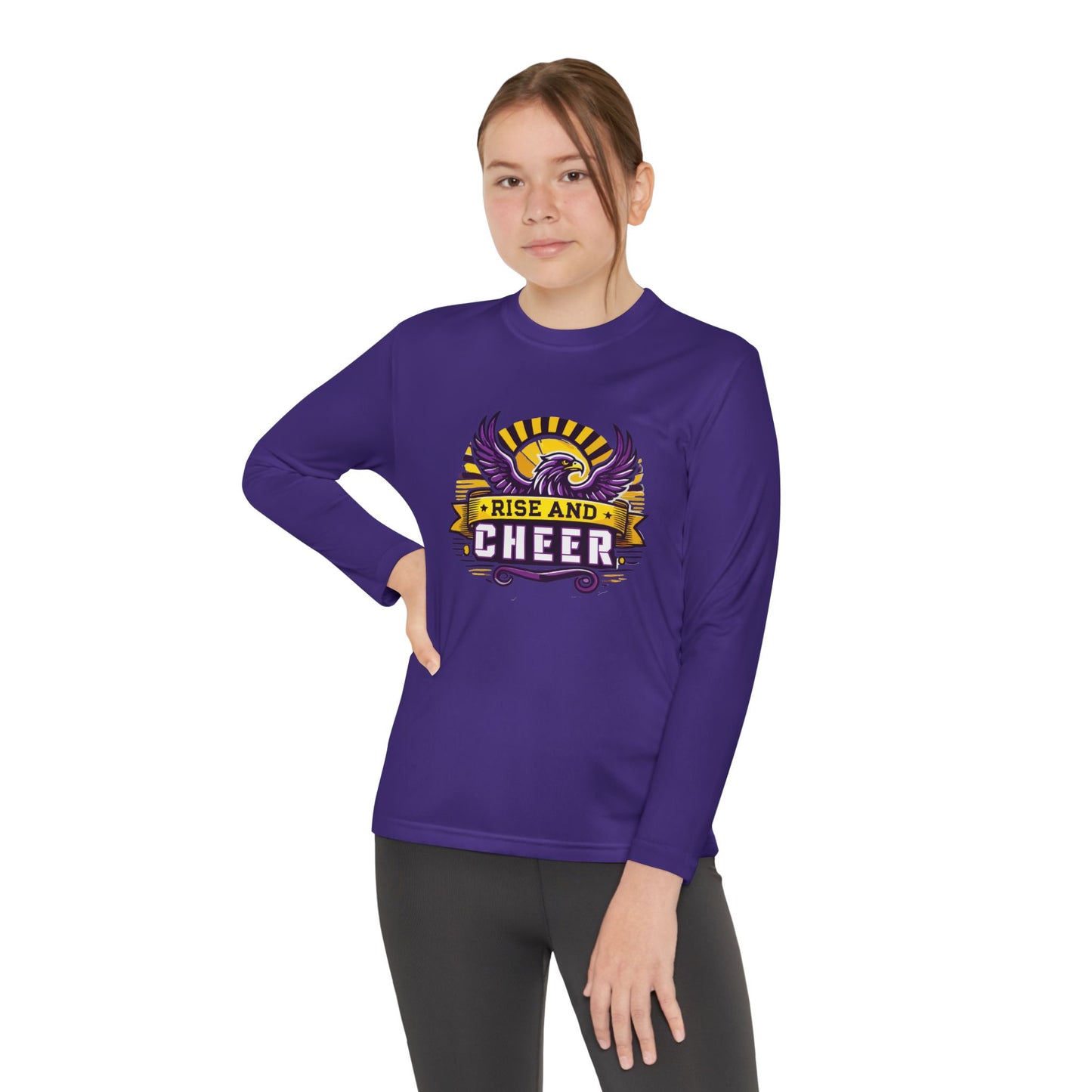 Cheer - Youth Long Sleeve - Rise and Cheer