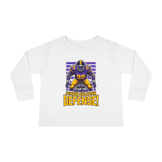 Football - Toddler Long Sleeve - Fear the Defense