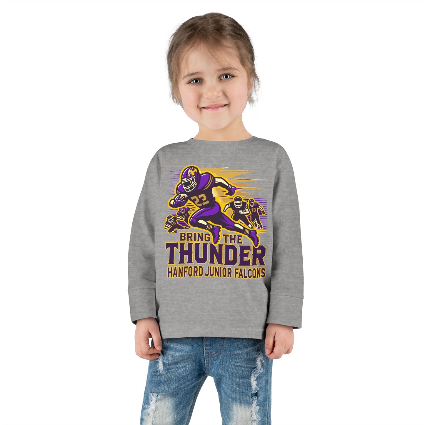 Football - Toddler Long Sleeve - Bring the Thunder