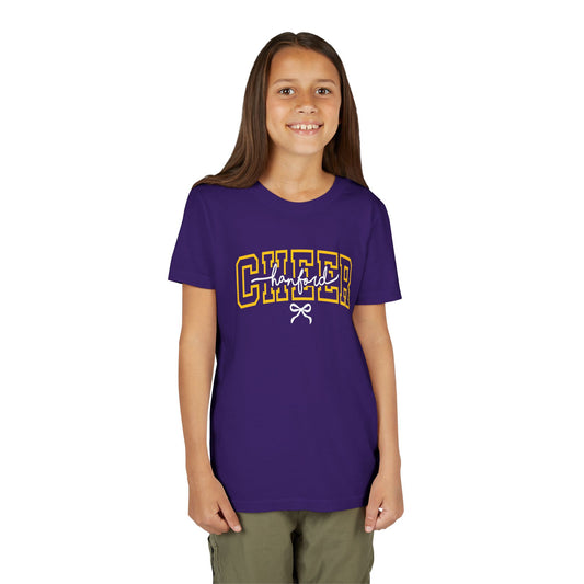 Cheer - Youth T-Shirt - Hanford Cursive