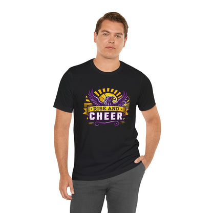 Cheer - Adult T-Shirt - Rise and Cheer