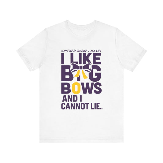 Cheer - Adult T-Shirt - I like big bows