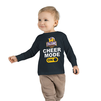 Cheer - Toddler Long Sleeve - Cheer Mode On