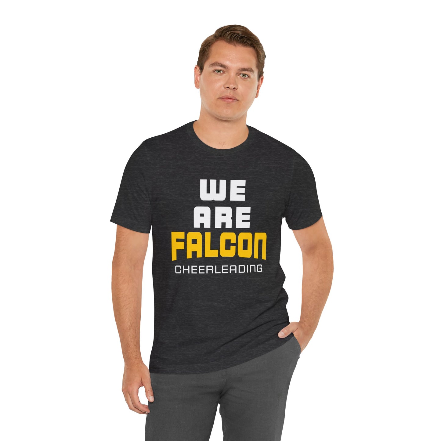 Cheer - Adult T-Shirt - We Are Falcon Cheerleading